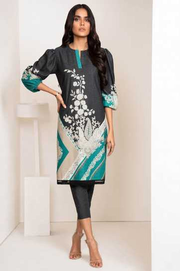 AlKaram Fw-36-20 Black Winter Collection 2020